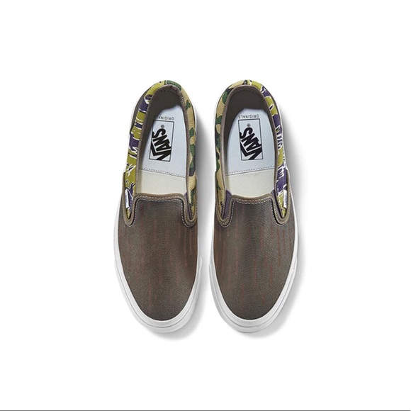 Vans Vault OG Slip on LX Mixed Camo VN0A3AV7VYT - Picture 2 of 5
